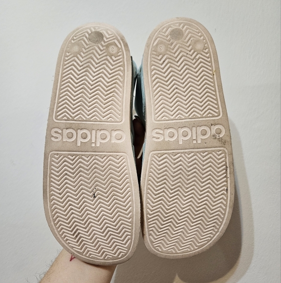 Adidas Adilette Girls Sandal Size 3 - Picture 7 of 8